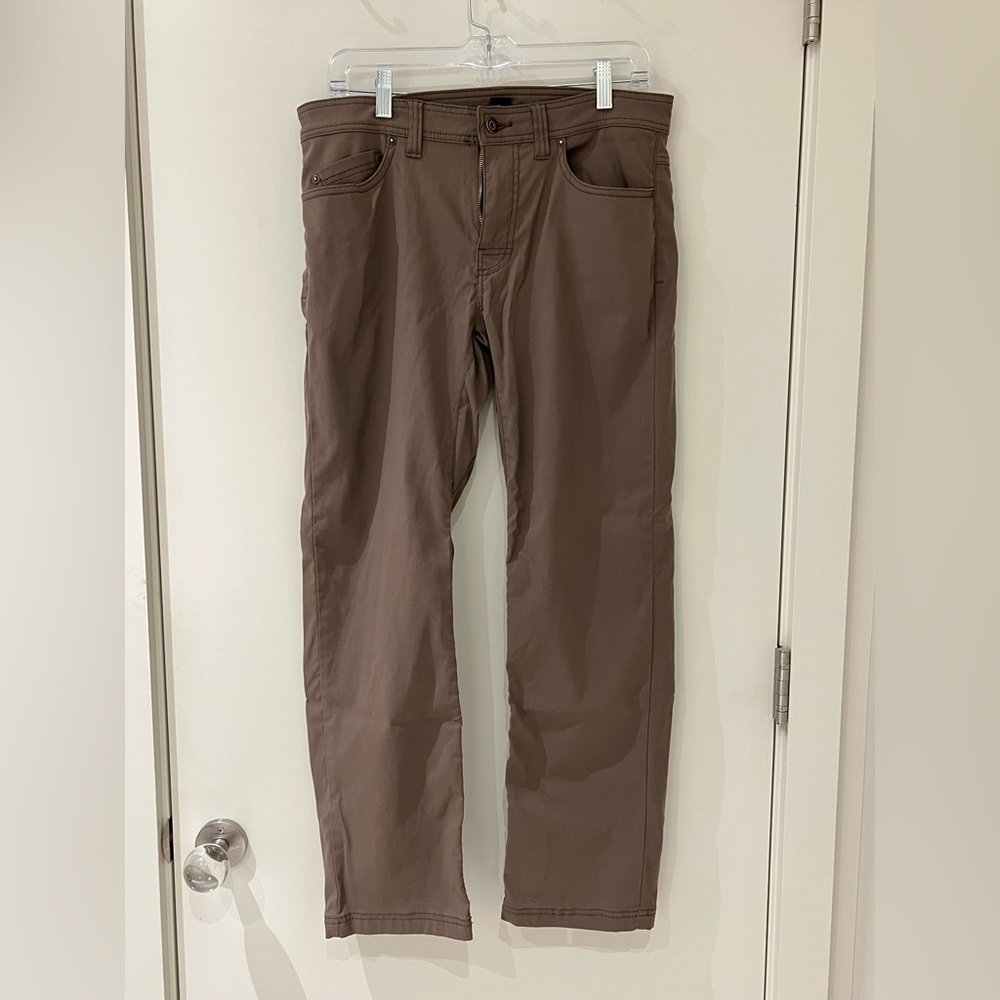 Prana Brion Pants 31x30 Mocha Brown